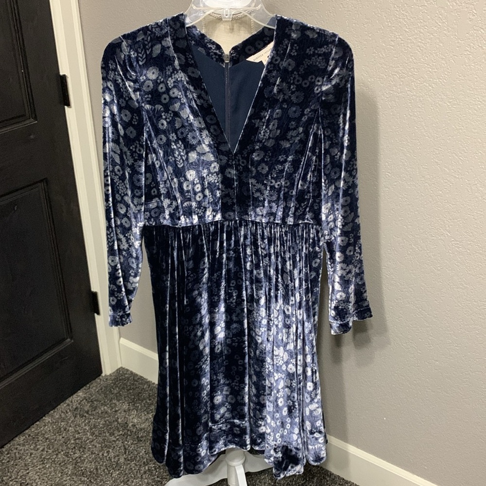 Rebecca Taylor Liane Velvet Dress - Picture 8 of 14